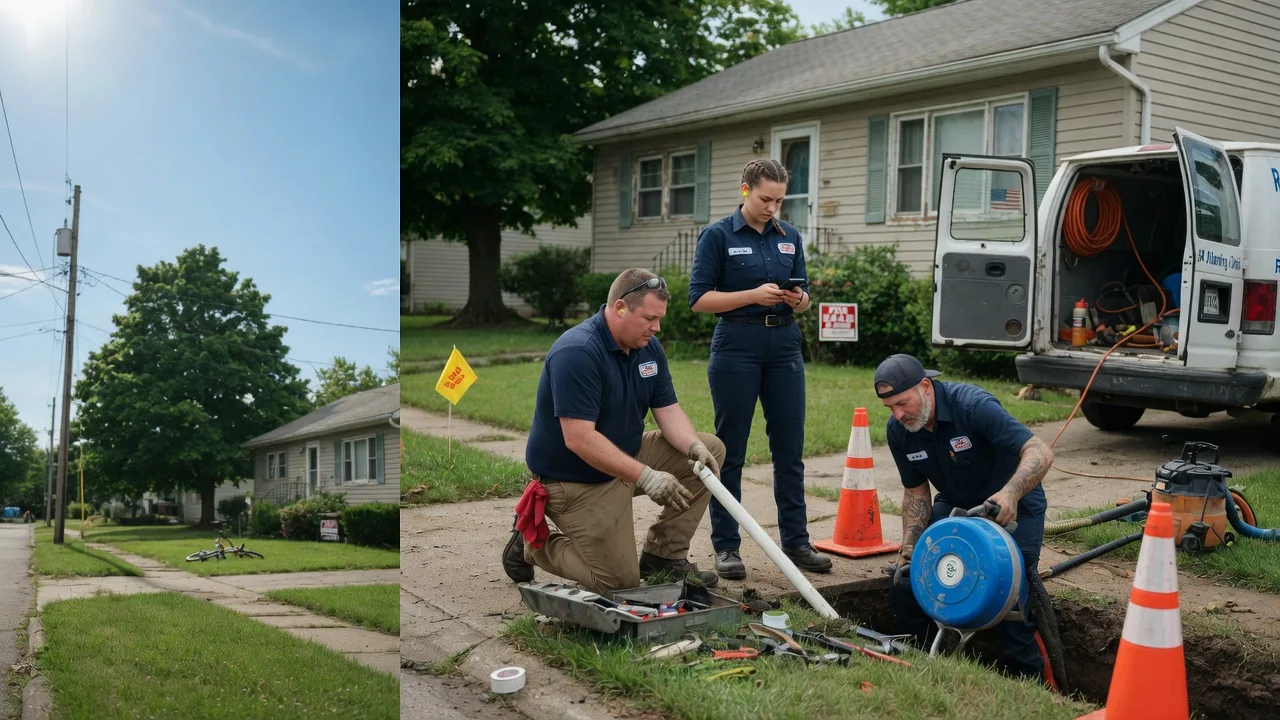 Sewer Line Repair in Ellsworth, IL near me